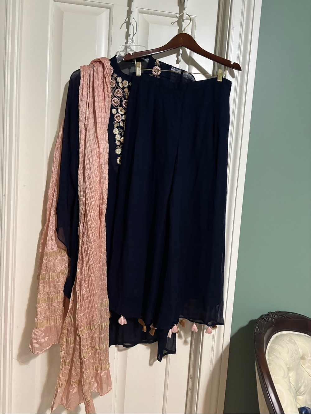 4 piece Pakistani Indian latest Bollywood fashion outfit Medium